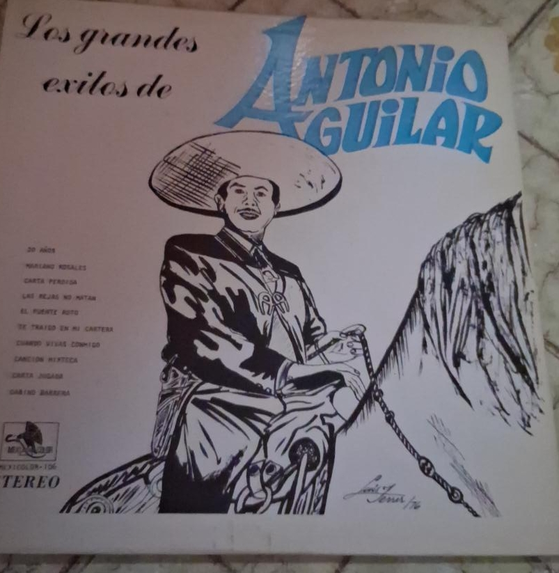 Antonio Aguilar - Los Grandes Exitos Vinyl Record thumbnail