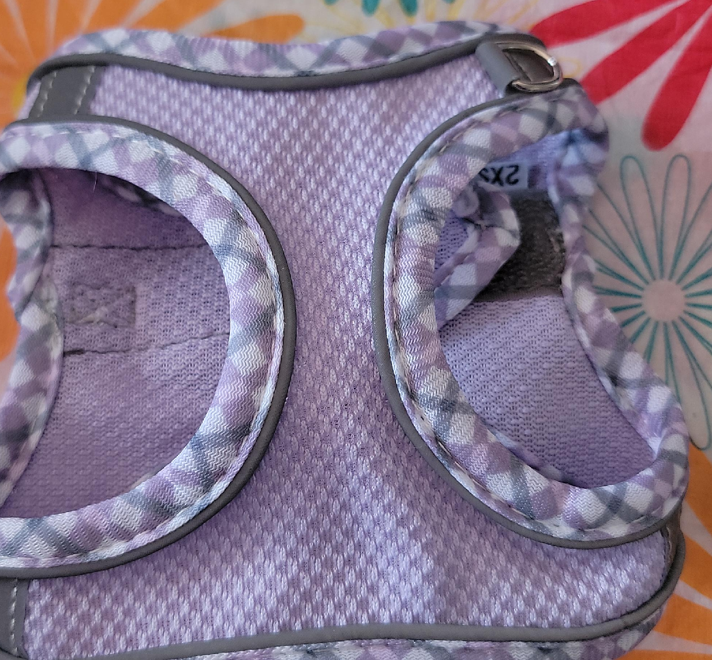 New - Kitten Harness - Purple and gray image indicator(2)
