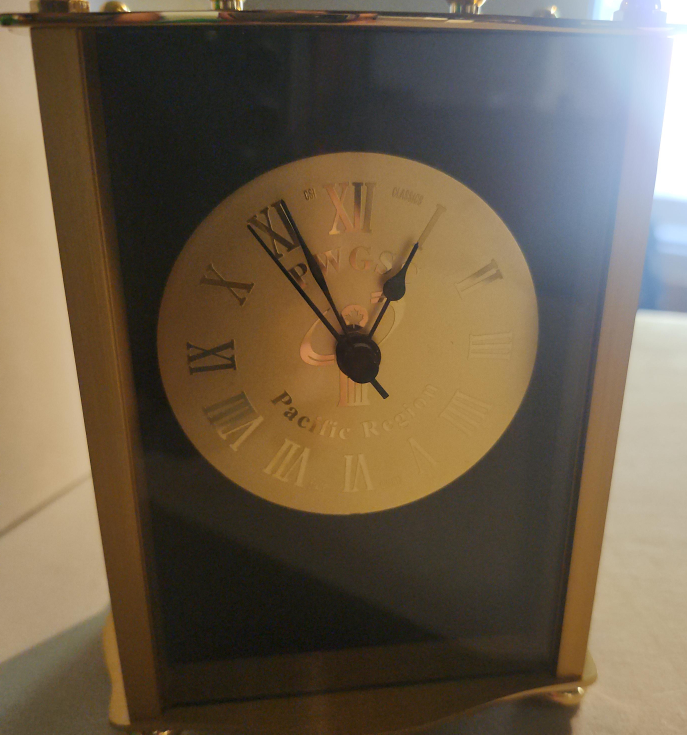 Kingston Pacific Region Table Clock thumbnail