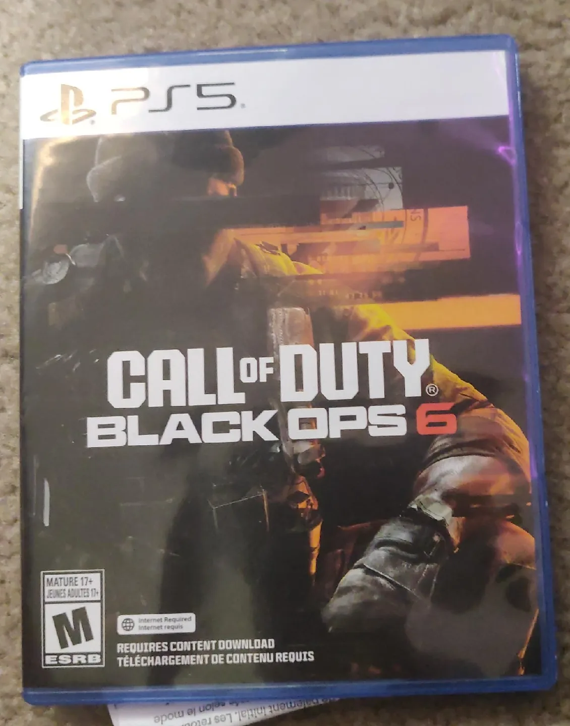 Call of Duty Black Ops 6 PS5 Game