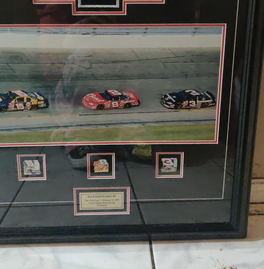 Dale Earnhardt #3 "The Final Lap" NASCAR Framed Photo