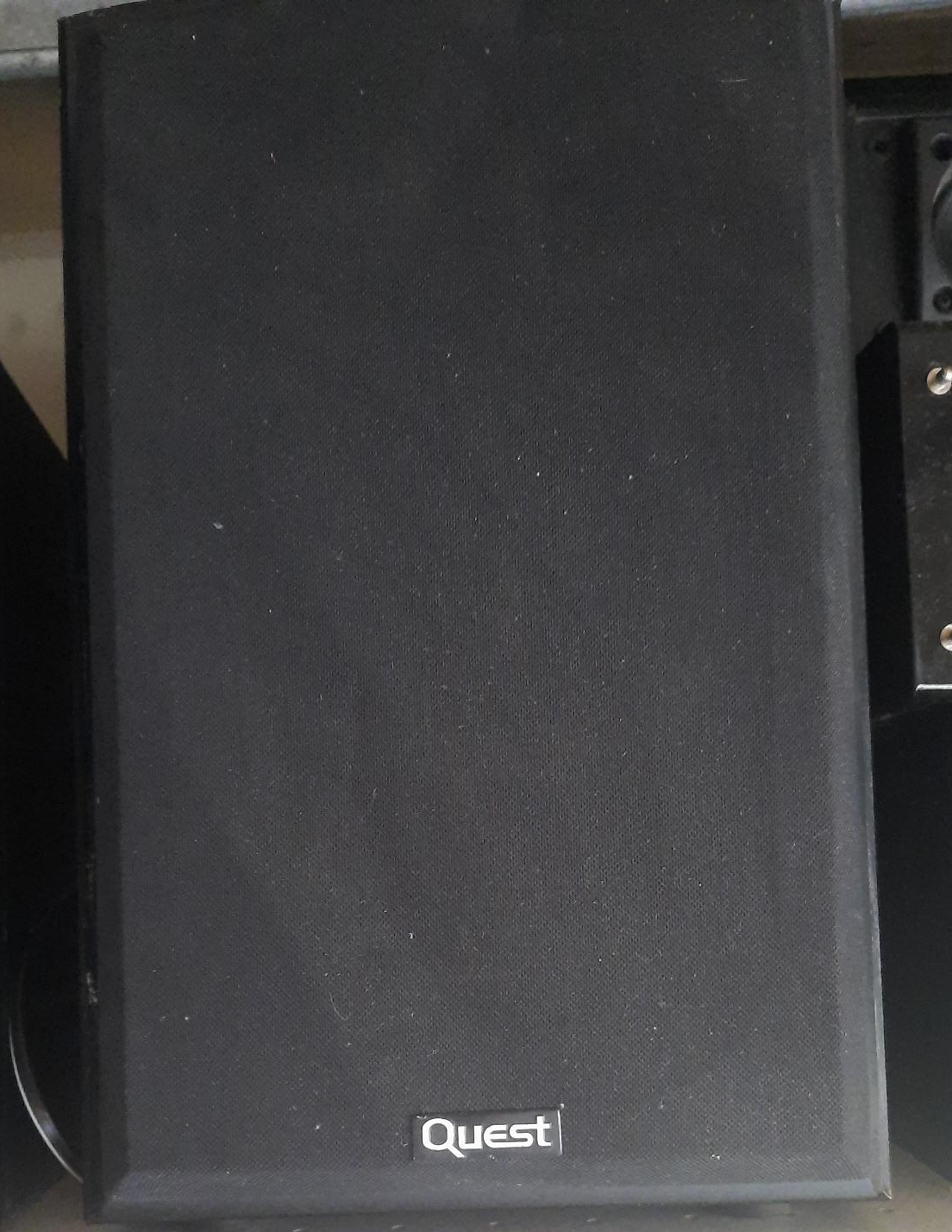 Quest Black Bookshelf Speaker thumbnail