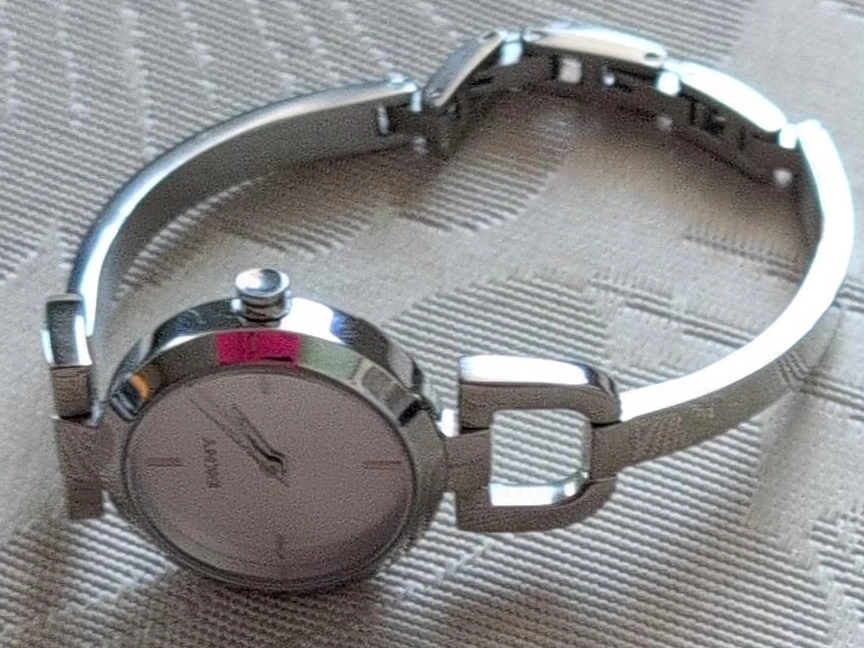 Apotheca Silver Bangle Watch thumbnail