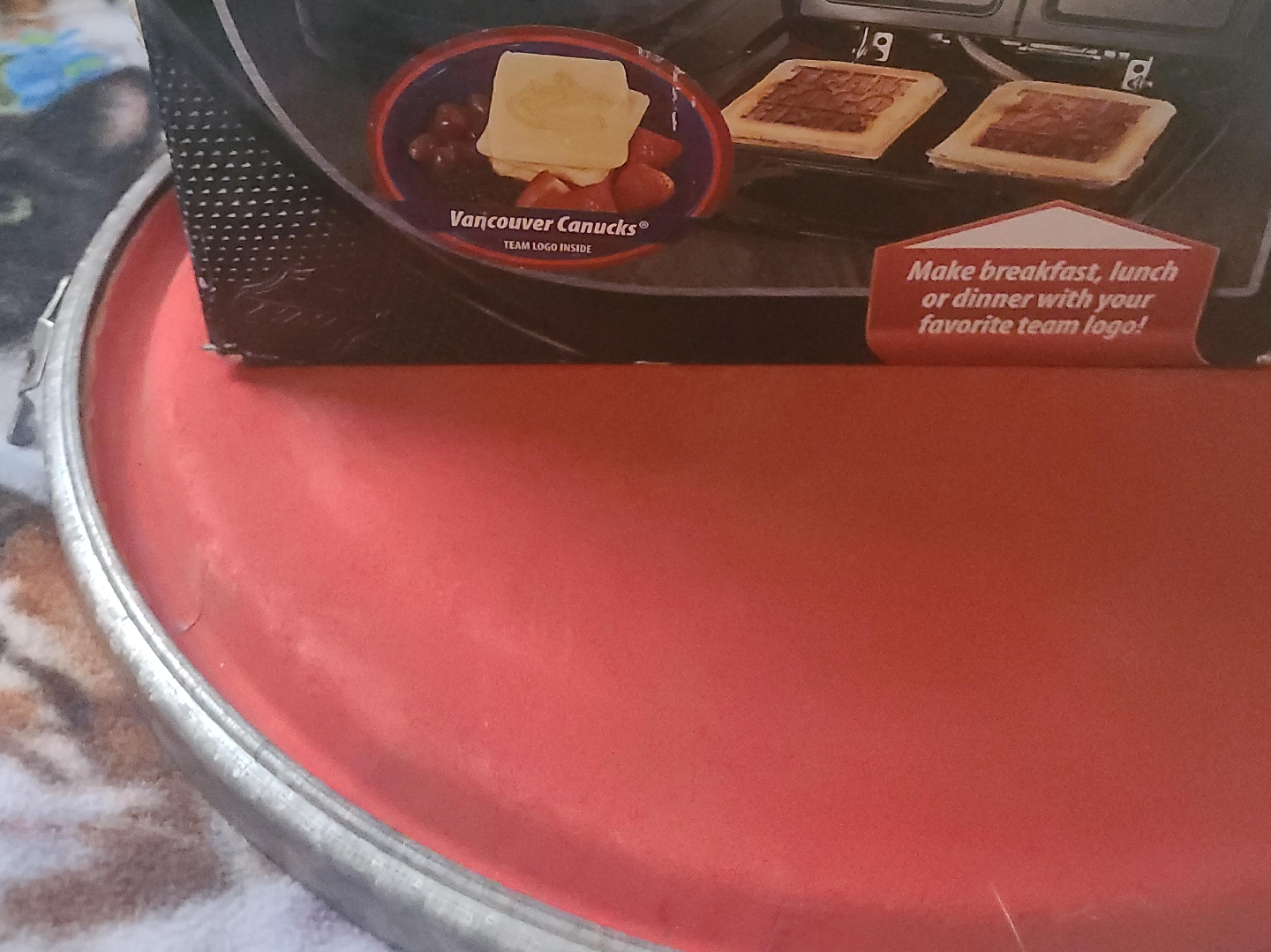 Vancouver Canucks Sandwich/Waffle Maker