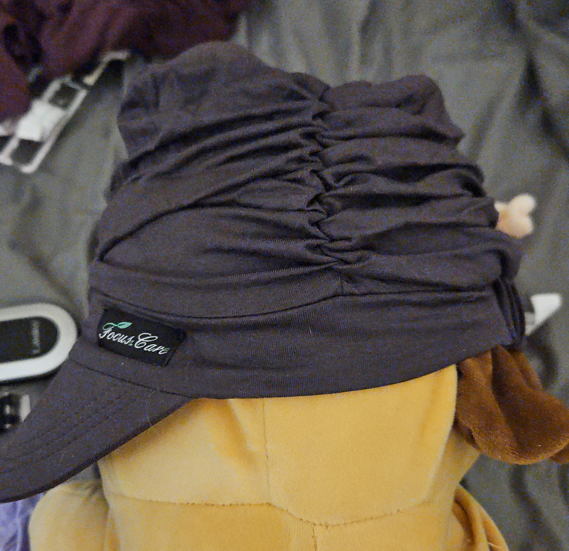 Chemo Hat!!! Focus Care Visor Hat - Bamboo Viscose image indicator(1)