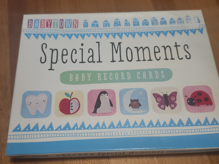 Babytown Special Moments Baby Record Cards🧡 thumbnail