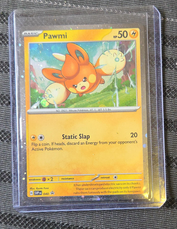 Pawmi Pokemon Card thumbnail