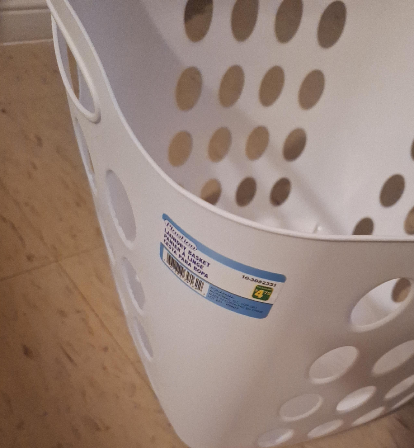 Laundry Basket - White thumbnail