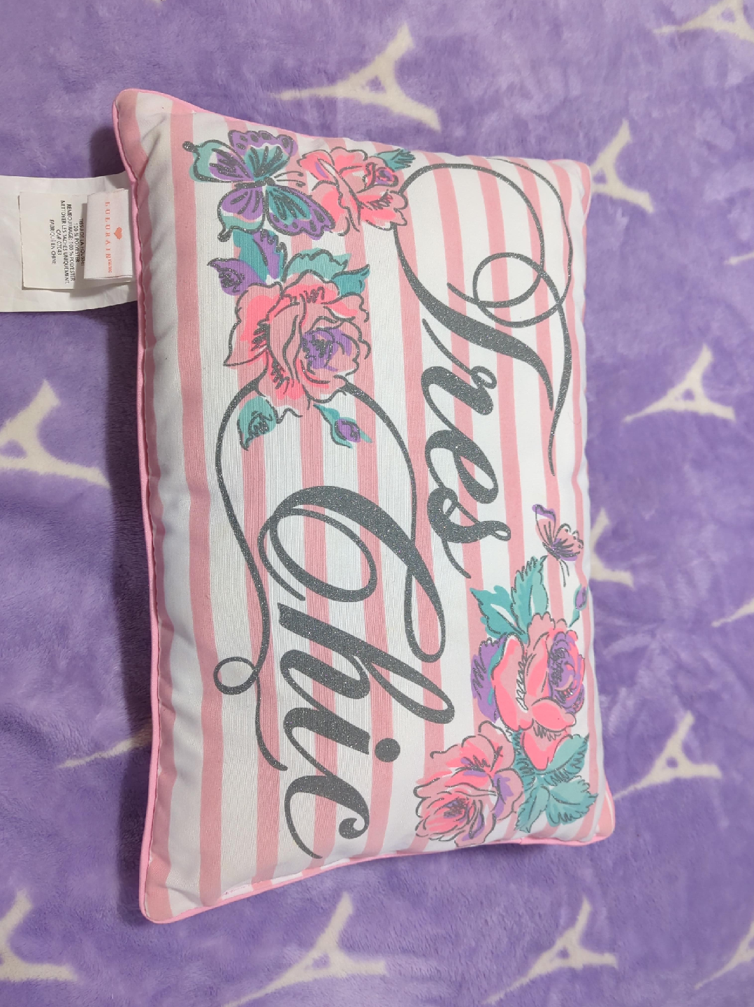 Tres Chic Pillow by Lulurain thumbnail