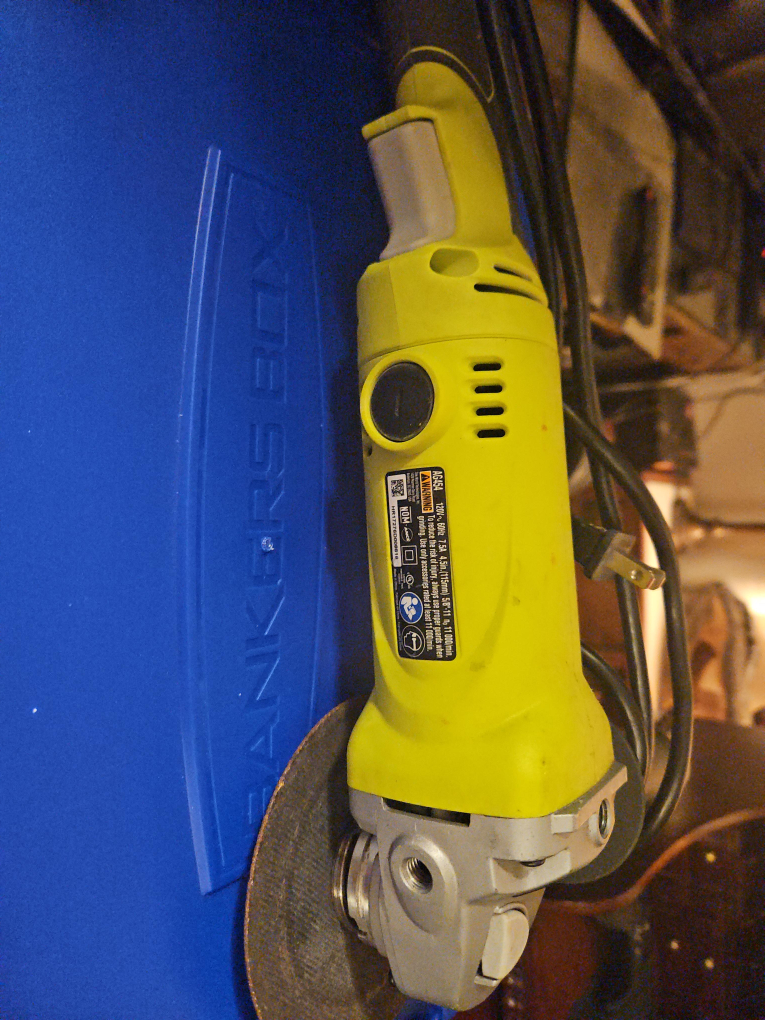 Ryobi AG454 Angle Grinder - 4.5 inch image indicator(1)