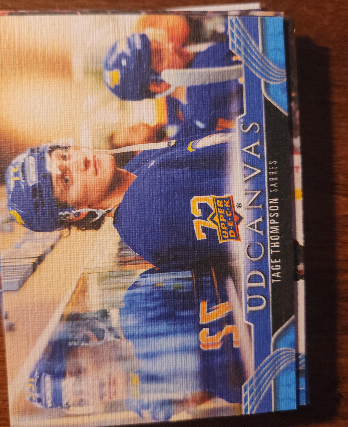 Tage Thompson Upper Deck Canvas Card thumbnail