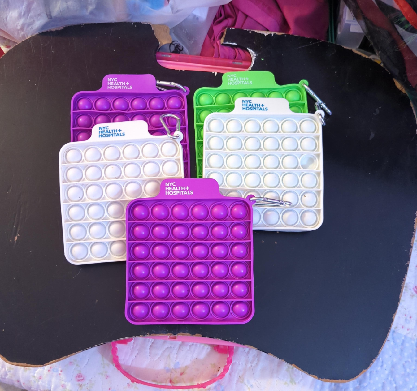NYC Health + Hospitals Pop It Fidget Toys thumbnail
