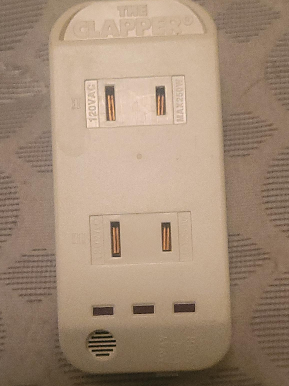 The Clapper Sound Activated On/Off Switch