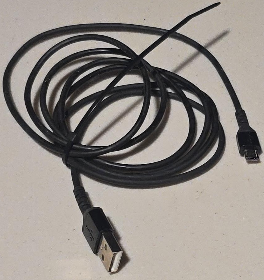 USB to Micro USB Cable - Black image indicator(1)