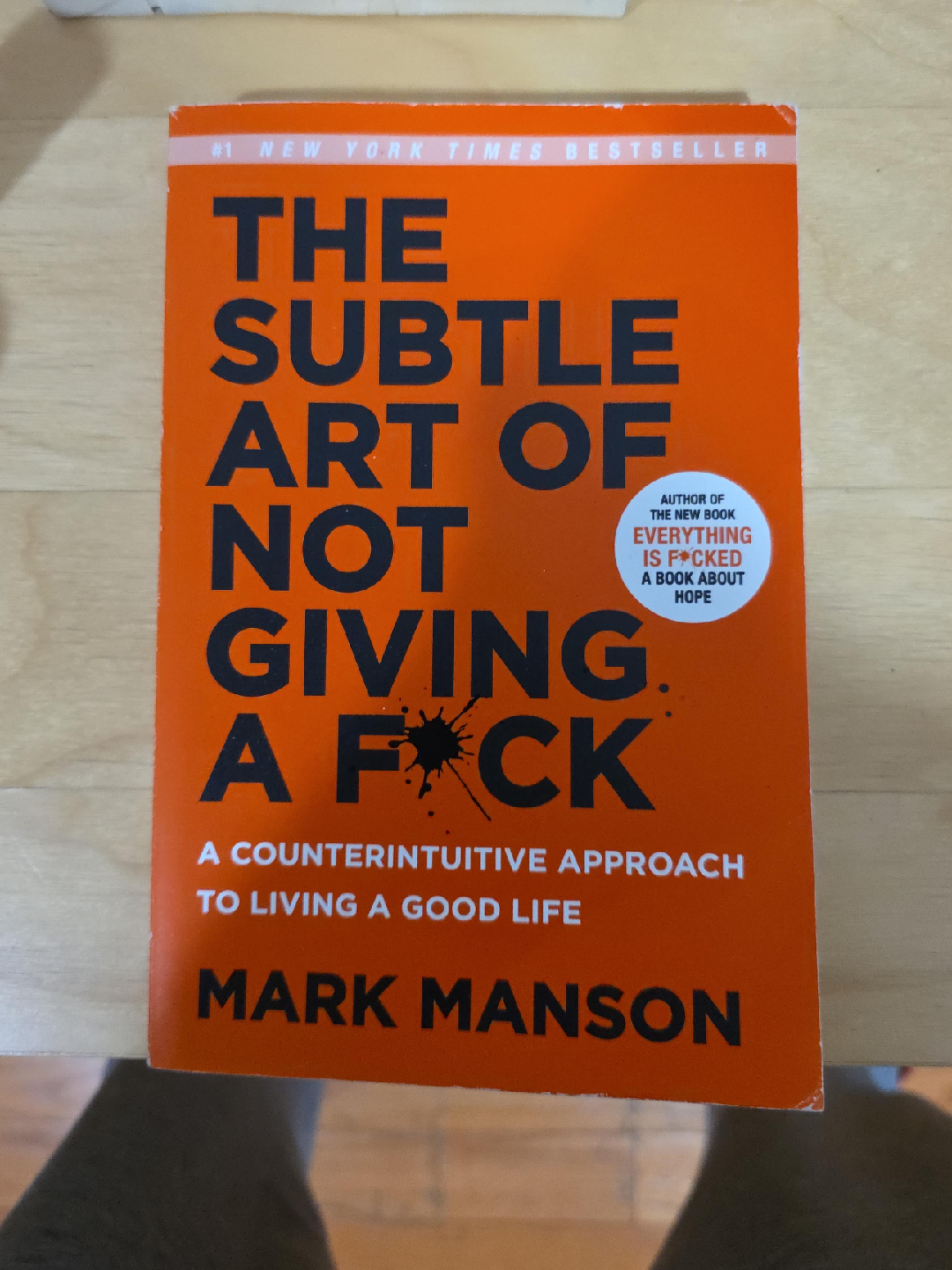 The Subtle Art of Not Giving a F*ck by Mark Manson thumbnail