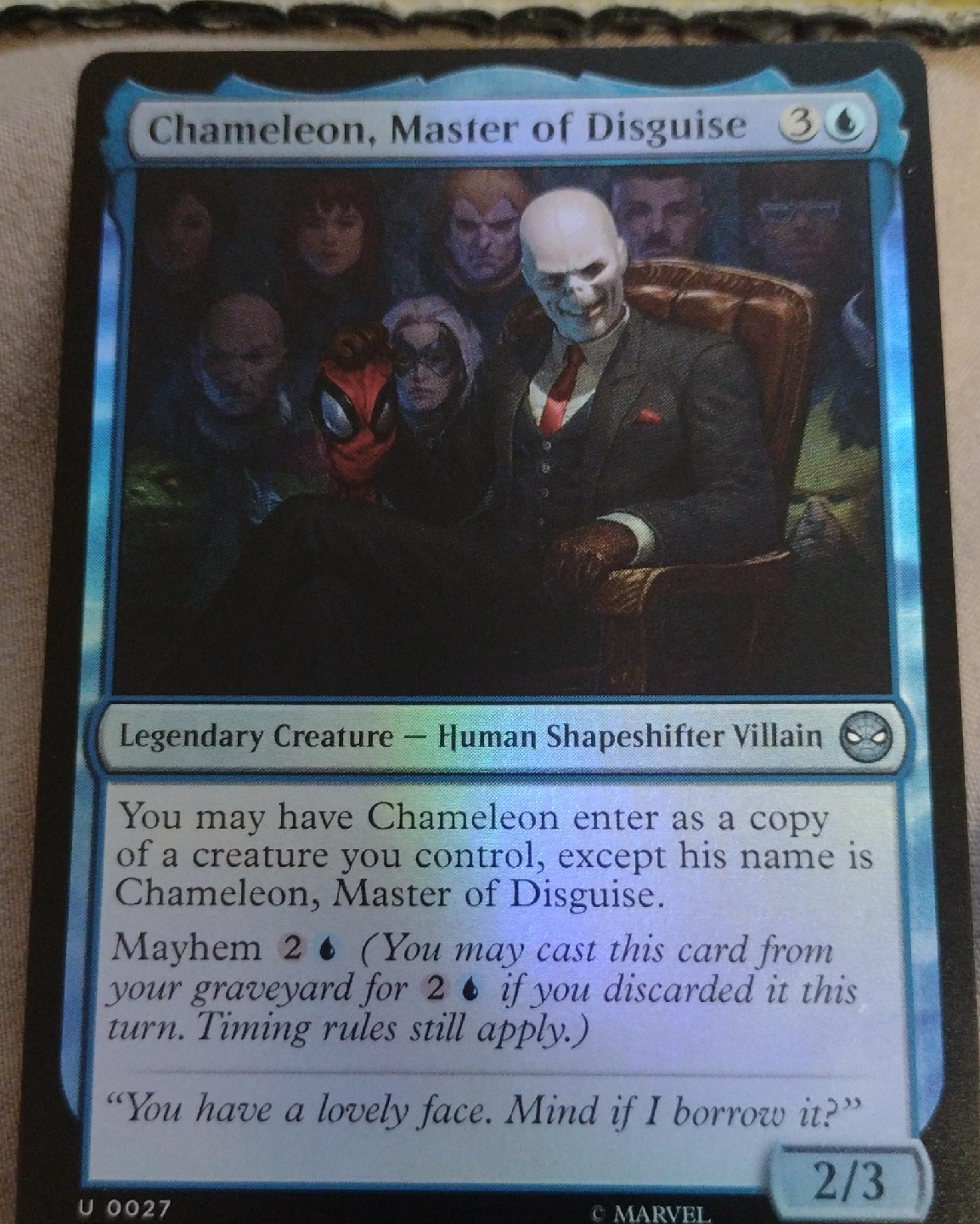 Magic The Gathering Chameleon, Master of Disguise Foil Card thumbnail