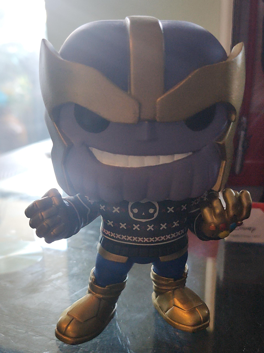 Funko Pop! Thanos with Ugly Sweater