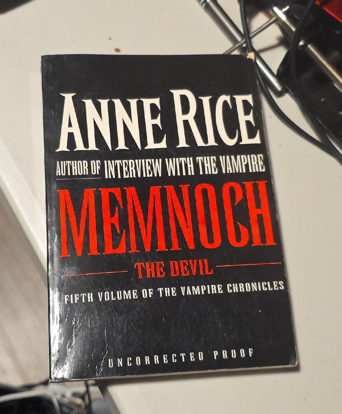 Anne Rice Memnoch the Devil, Vampire Chronicles Book thumbnail