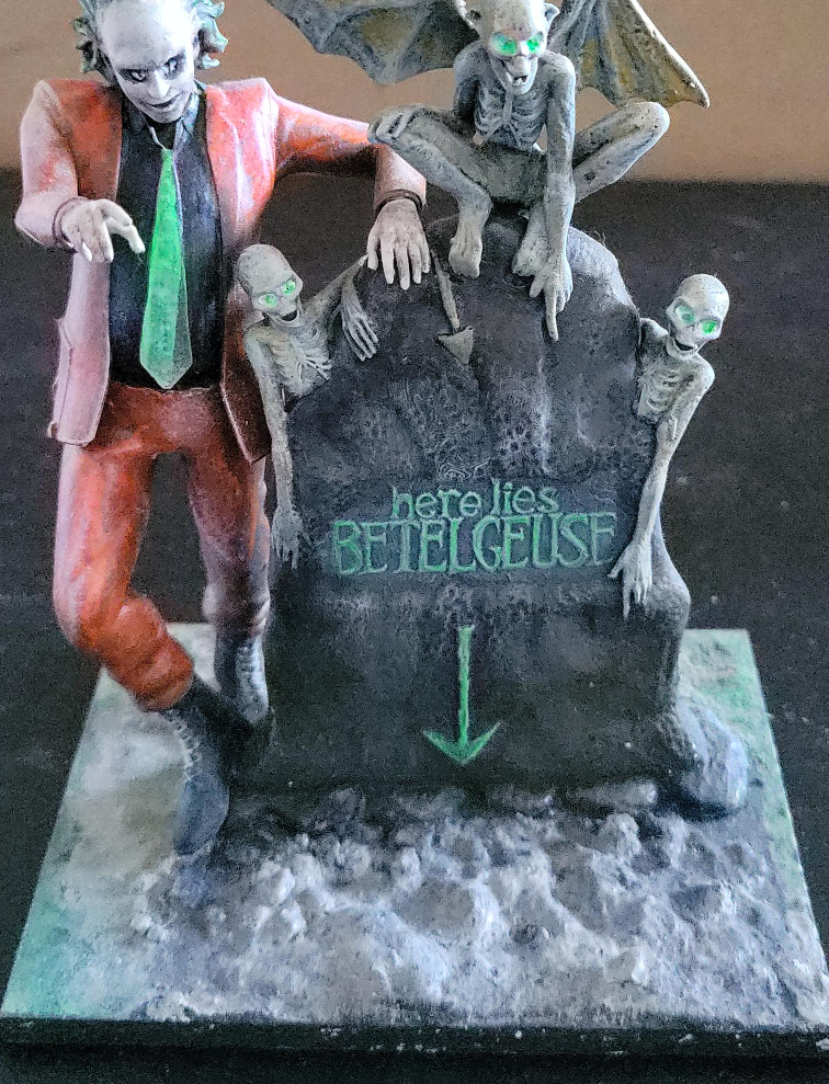 Beetlejuice 3D Printed Hand-Painted Figurine thumbnail