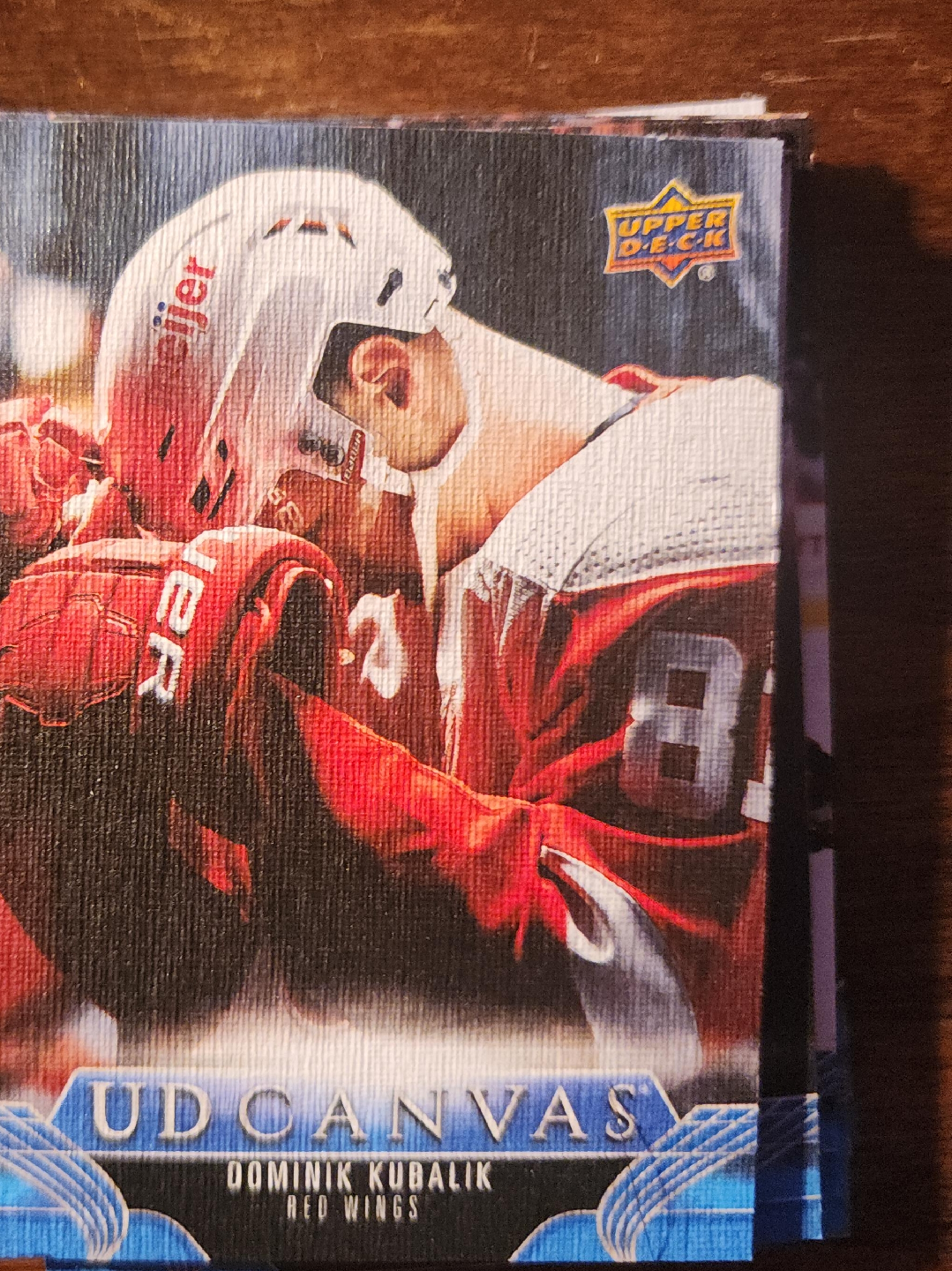 Upper Deck UD Canvas Dominik Kubalik Red Wings Card image indicator(1)