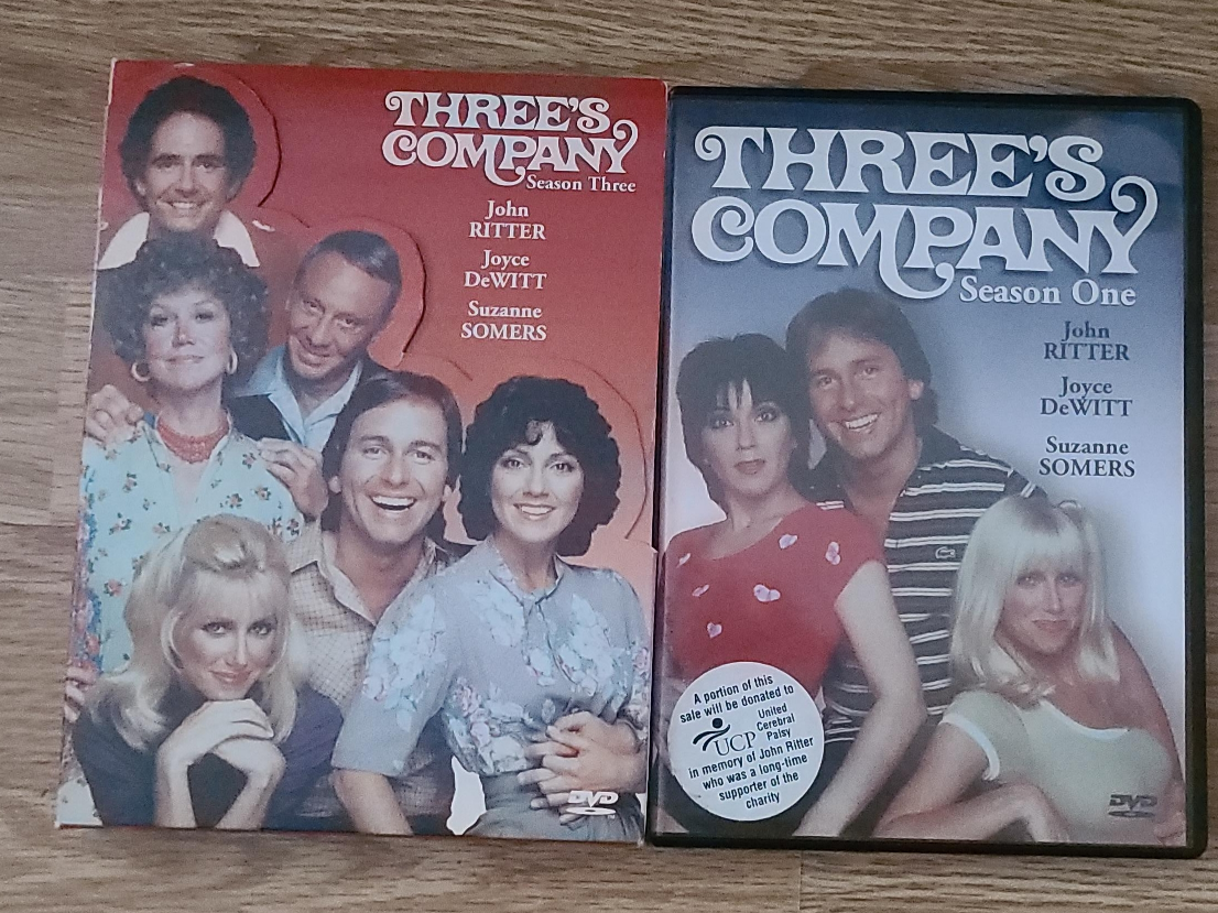 Three's Company Season 1 & 3 DVD Set thumbnail