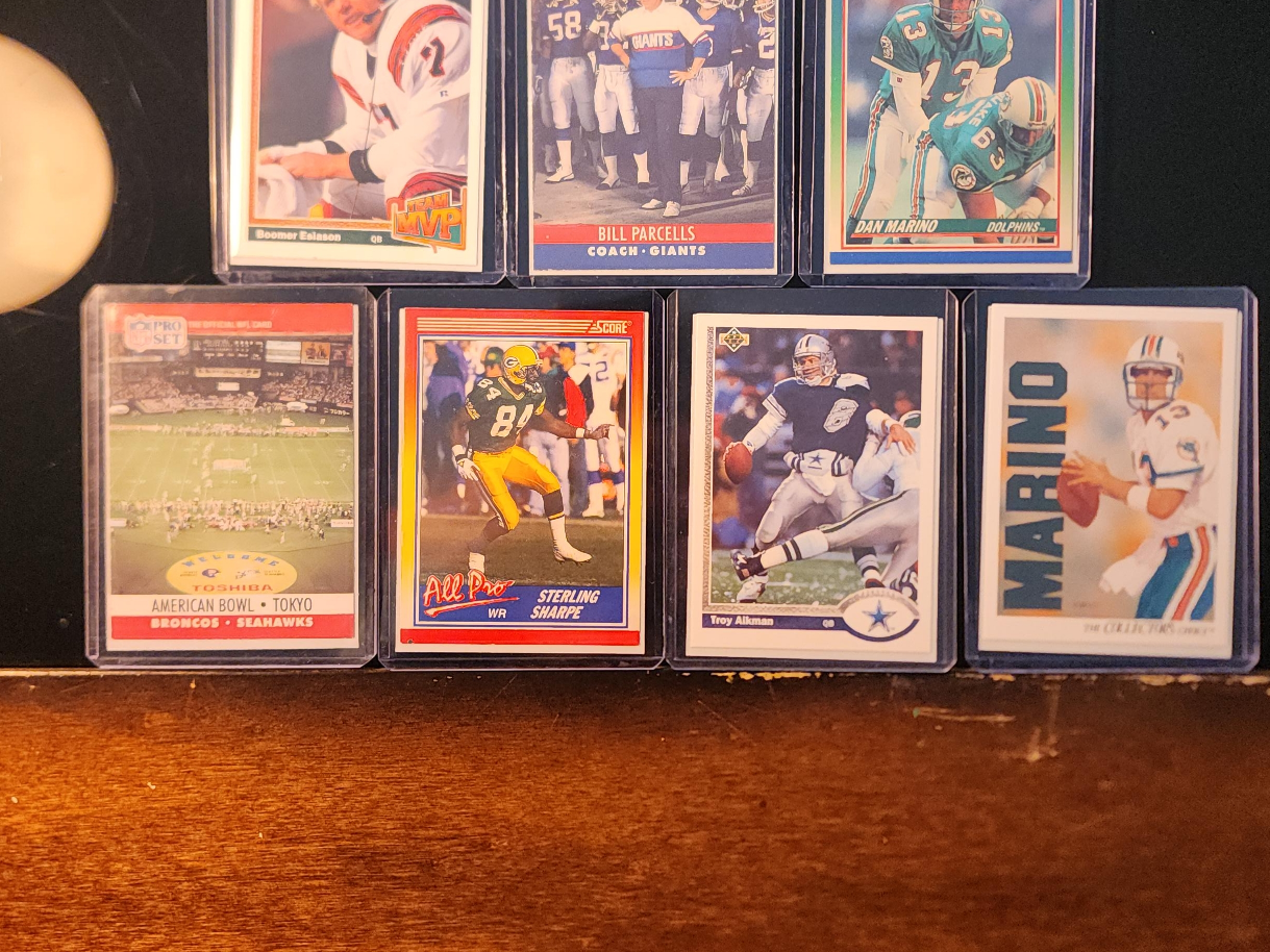 Football Trading Cards - Boomer Esiason, Dan Marino, More! thumbnail