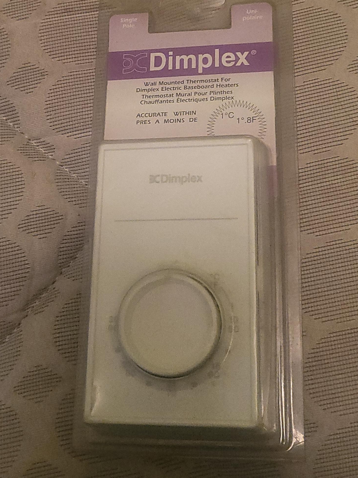 New Dimplex Wall Mounted Thermostat thumbnail
