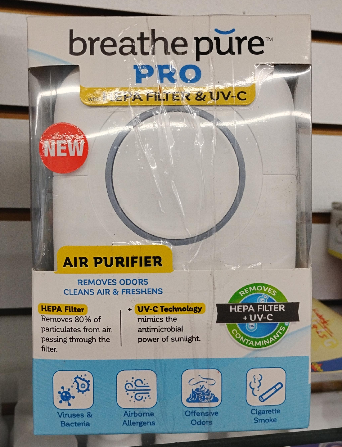 New Breathe Pure Pro Air Purifier thumbnail