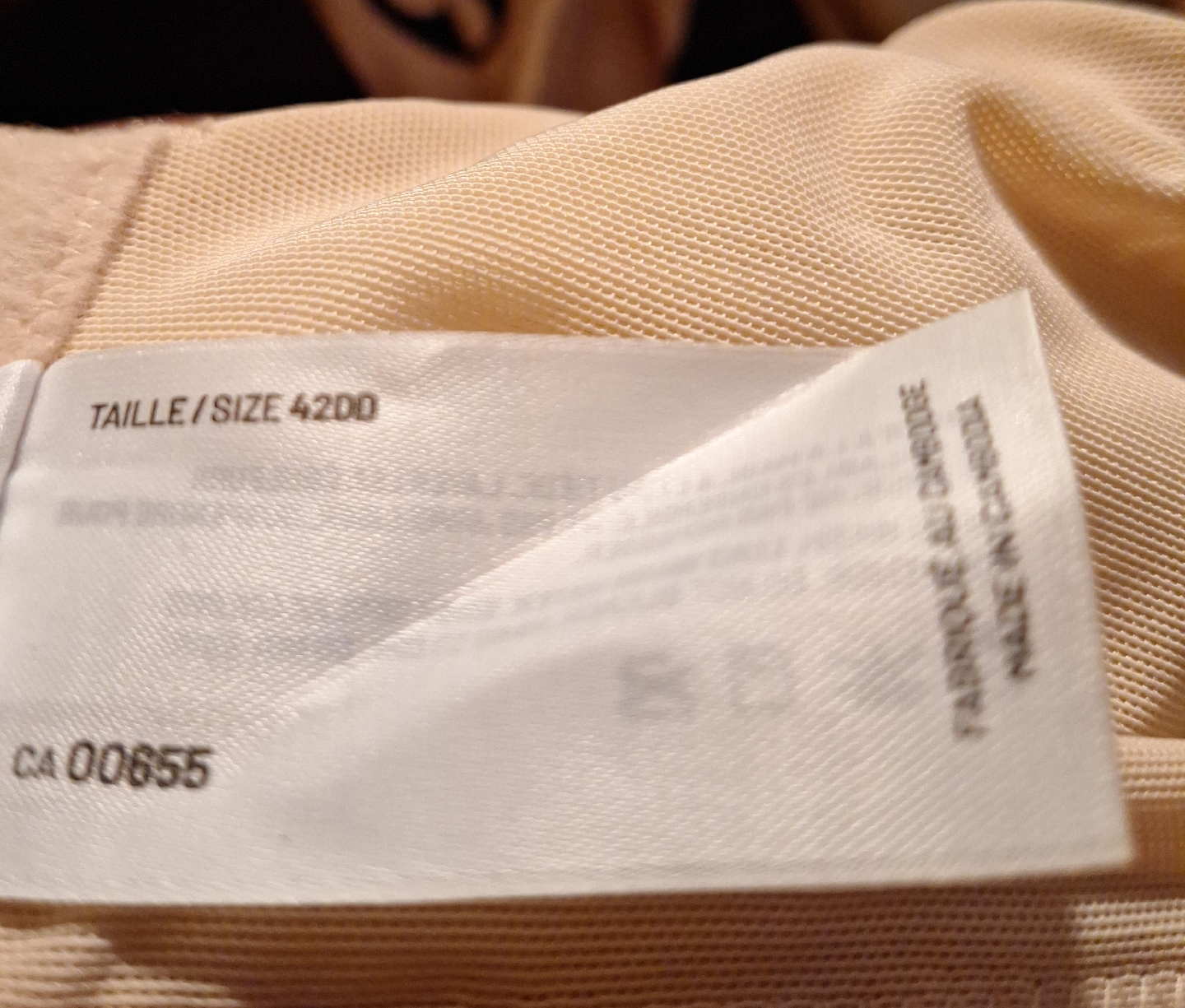 Size 42DD Bra thumbnail
