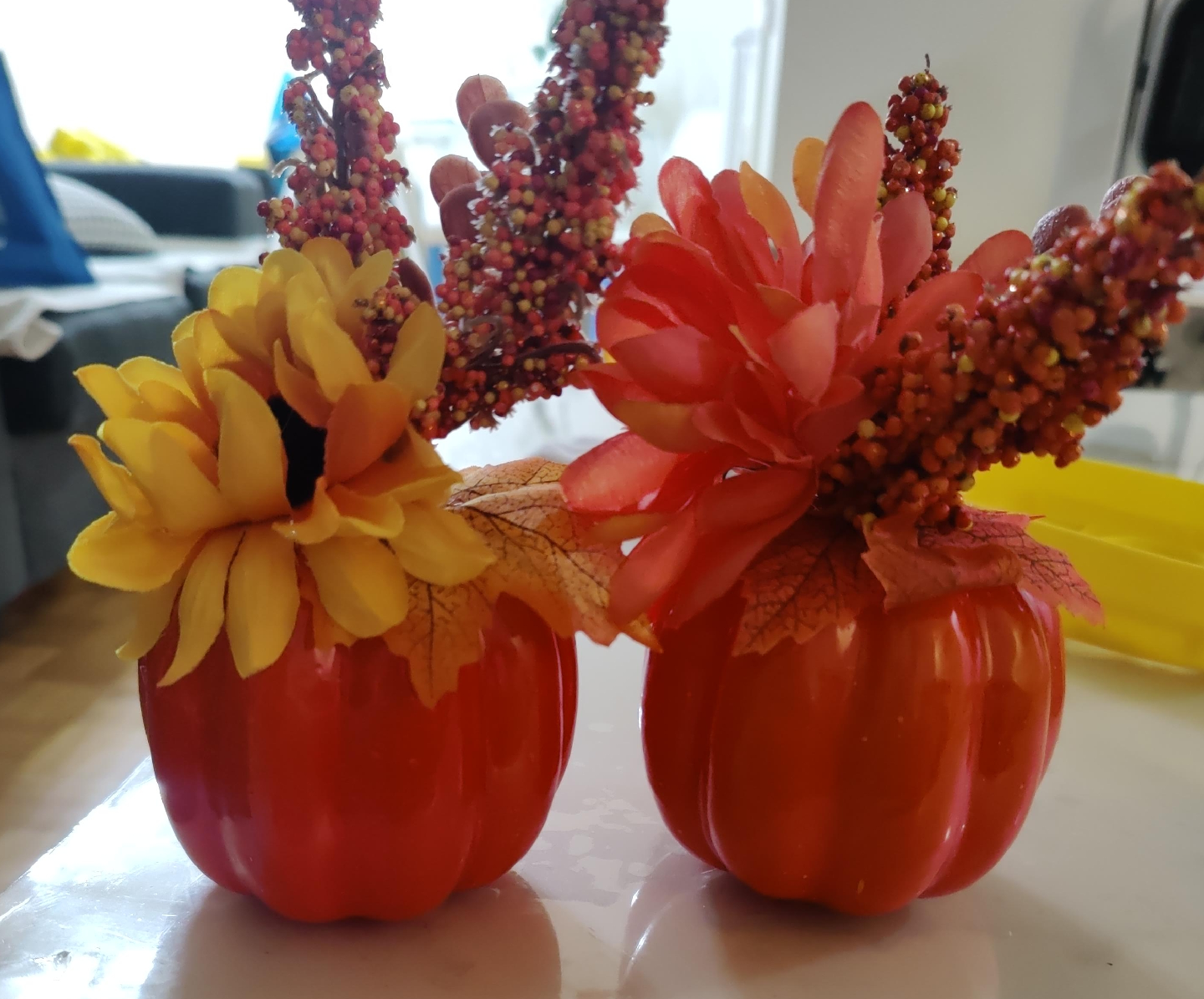 🥕Fall Pumpkin Floral Decor🥕 thumbnail