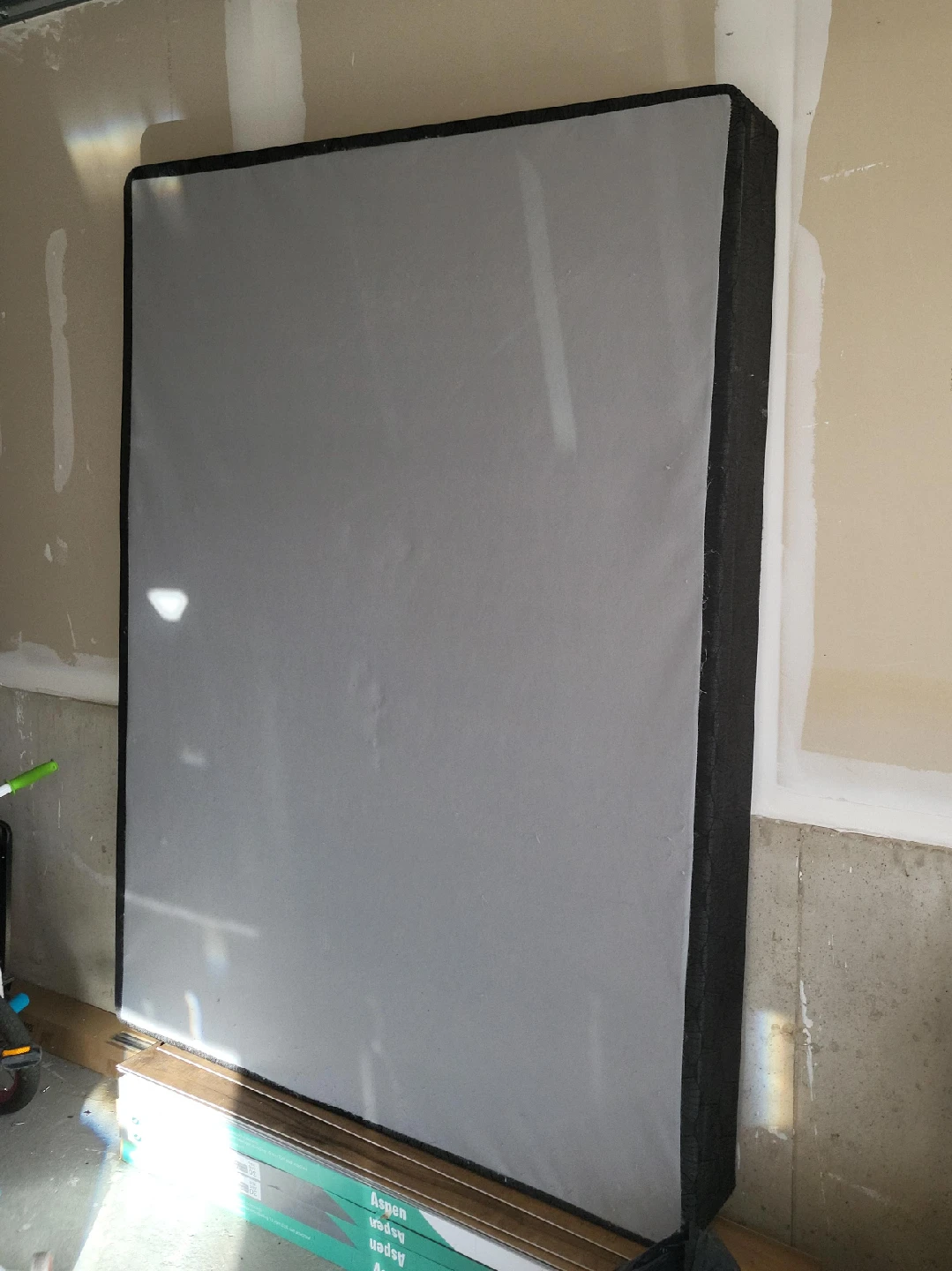 Queen Size Box Spring - Grey