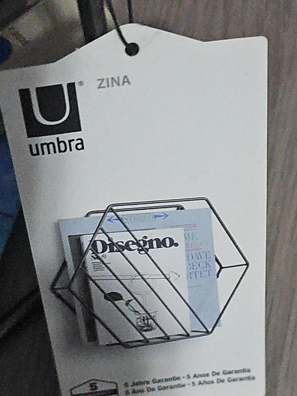 Brand New Umbra Zina Magazine Rack thumbnail