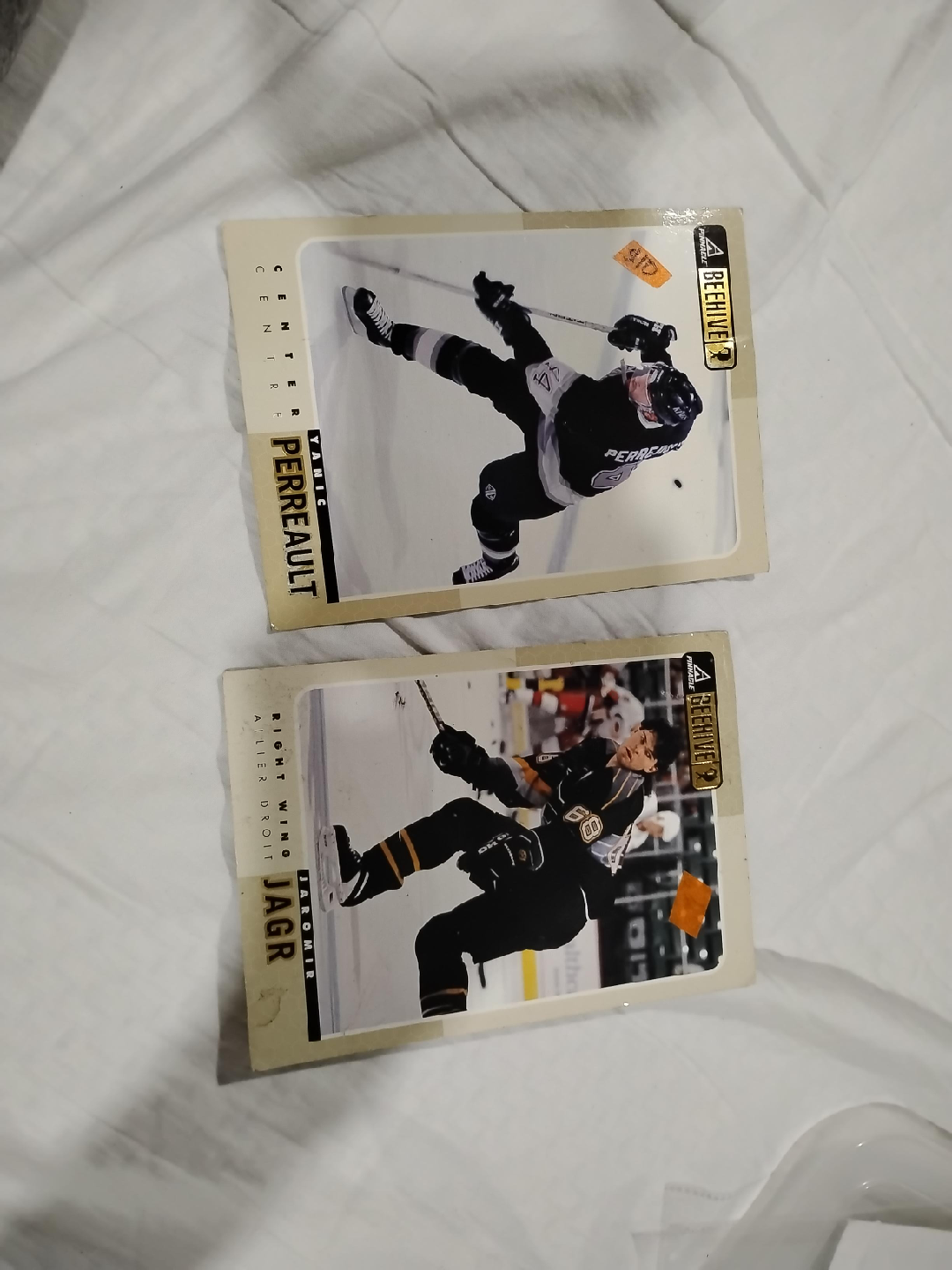 Hockey Trading Cards - Perreault & Jagr image indicator(1)