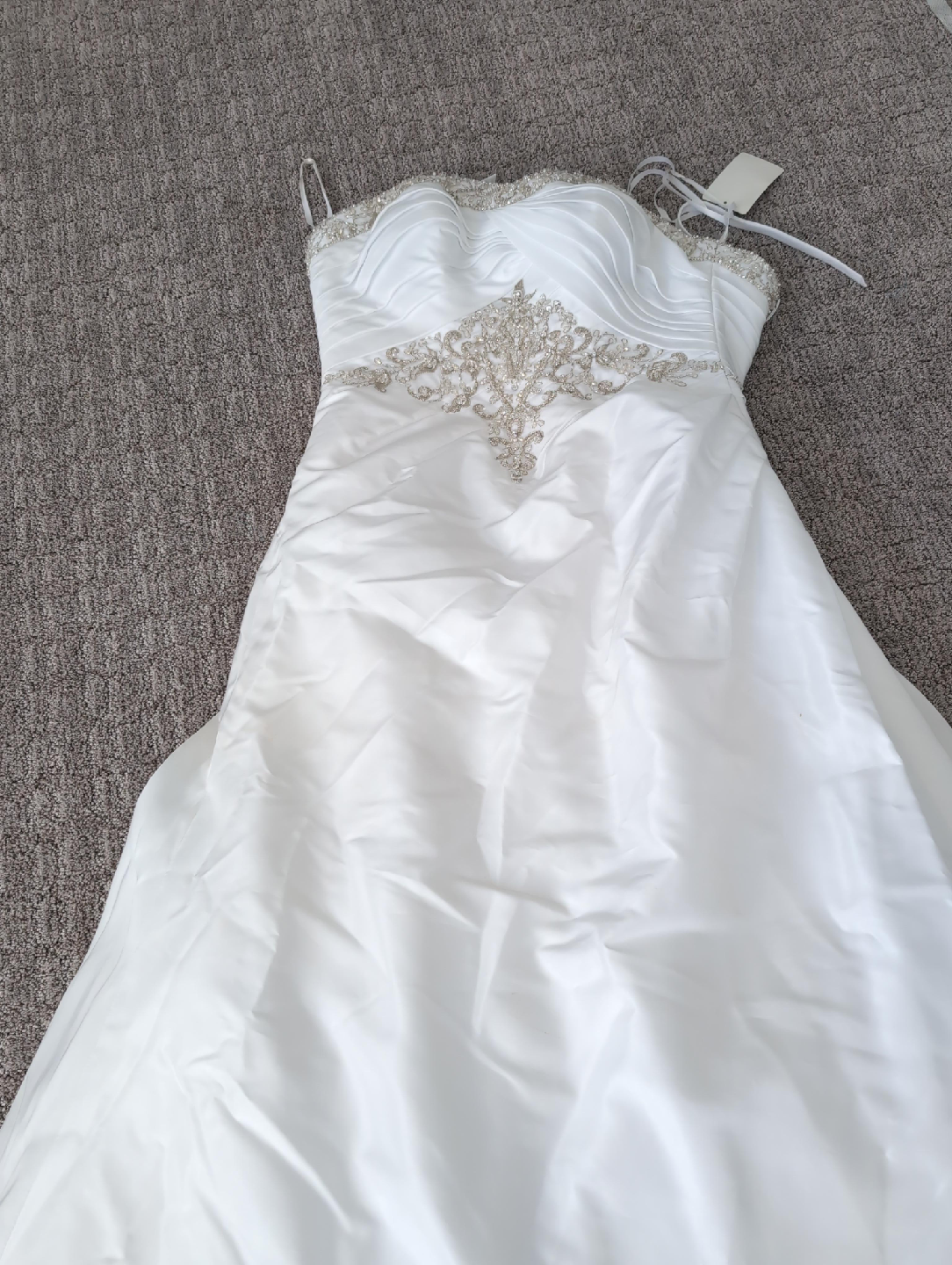 White Wedding Dress - Size 10 thumbnail