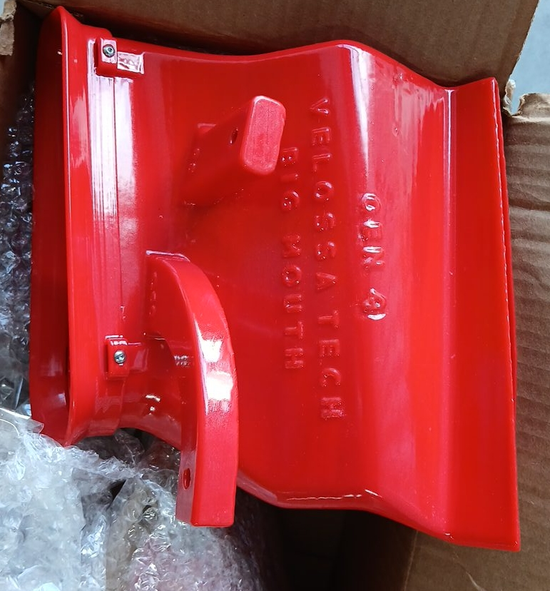 Velossa Tech Big Mouth Ram Air Intake Snorkel - Red thumbnail