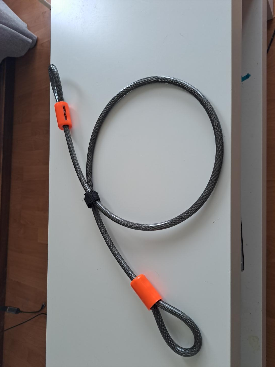 🥕 Kryptonite Cable Bike Lock 410 Double Loop thumbnail