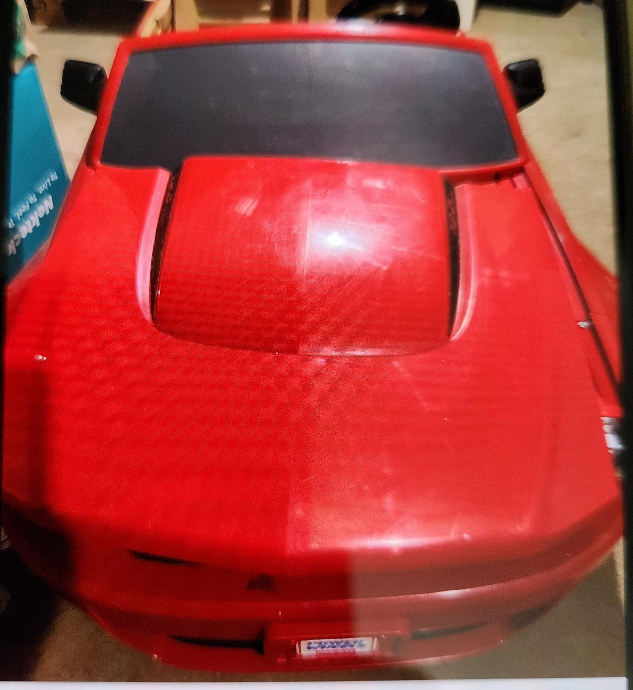 Red Ford Mustang Ride-On Car thumbnail
