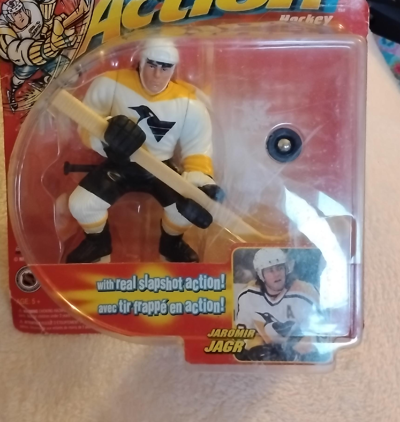 Jaromir Jagr Action Hockey Figure - New in Package thumbnail
