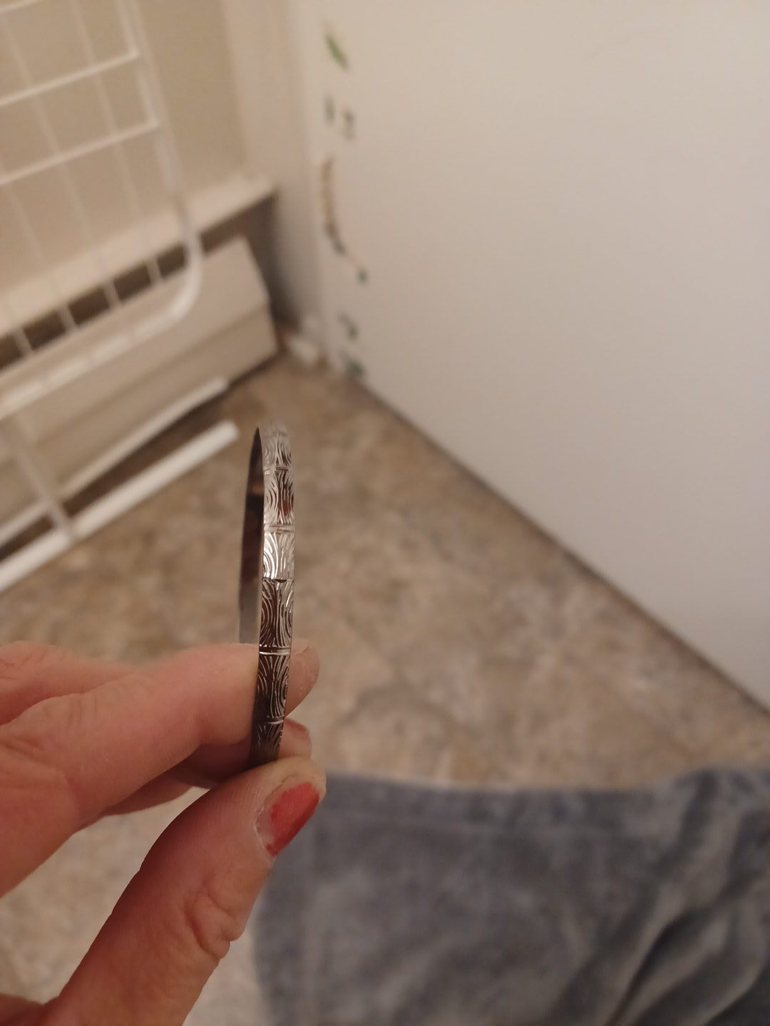 Silver Bangle Bracelet