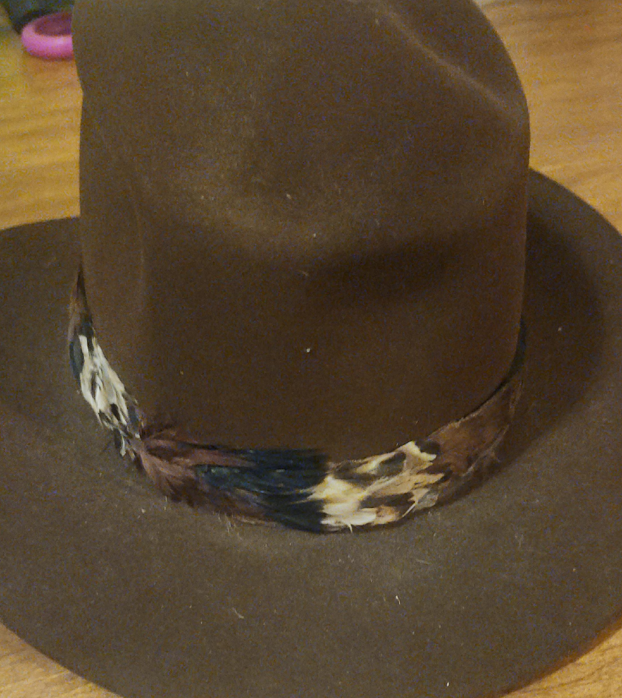 Dobbs Fedora Hat Size 7 1/4 thumbnail