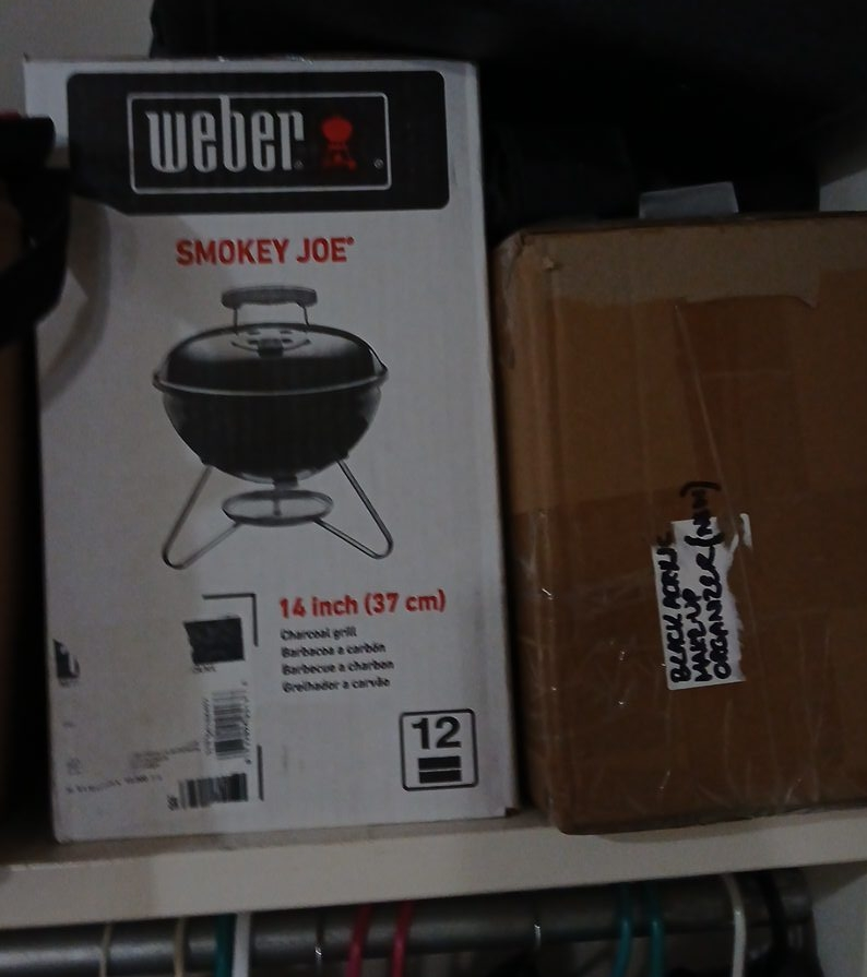 Weber Smokey Joe 14-inch Charcoal Grill - New in Box!