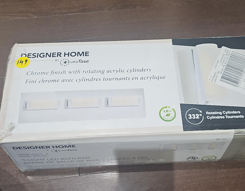 3-Light LED Bath Bar open to offers thumbnail