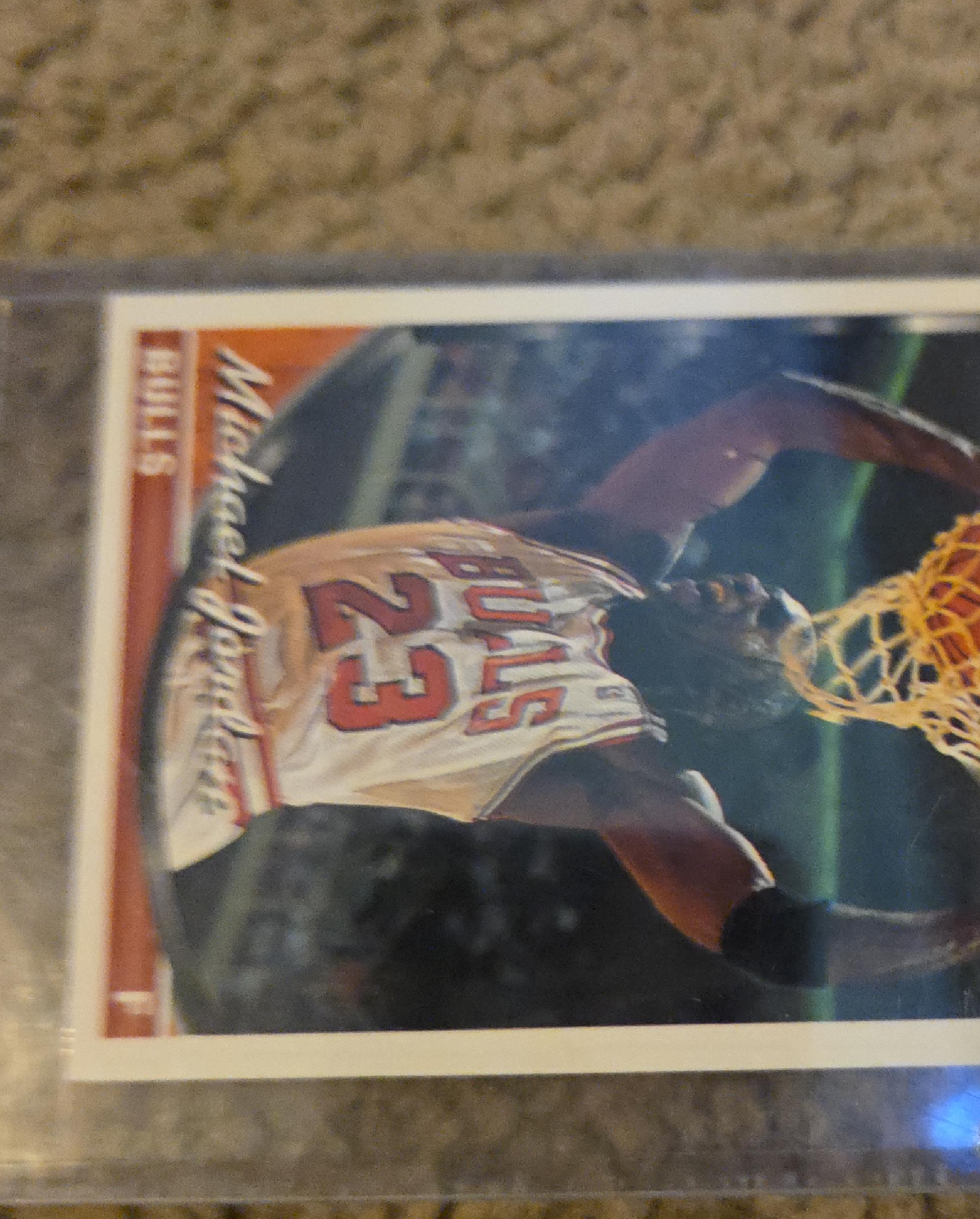 Michael Jordan Bulls Trading Card thumbnail