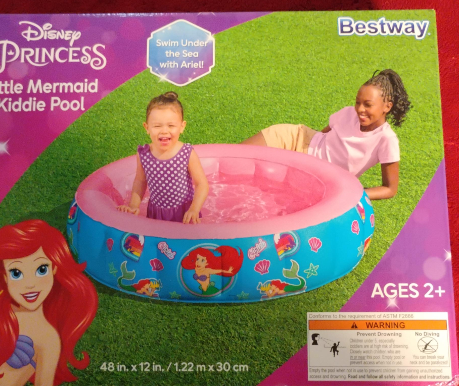 Disney Princess Little Mermaid Kiddie Pool - New in Box! thumbnail