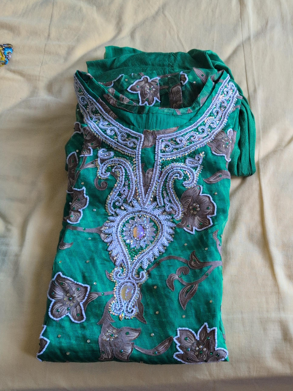 Green Embellished Salwar Kameez thumbnail