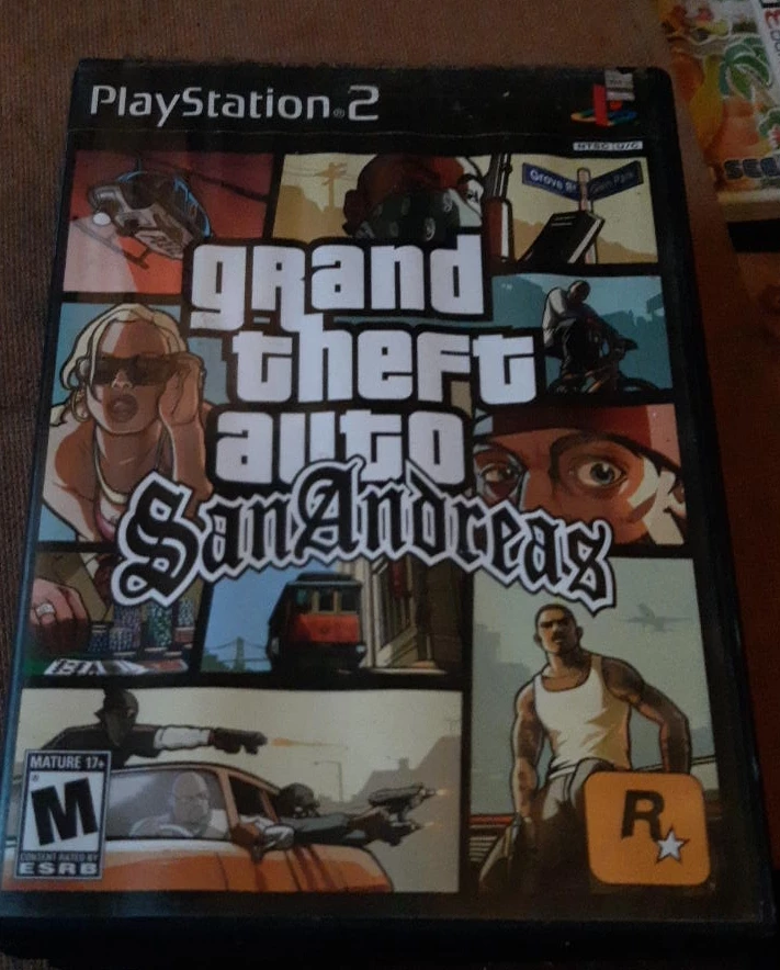 PlayStation 2 Grand Theft Auto: San Andreas Video Game🏆