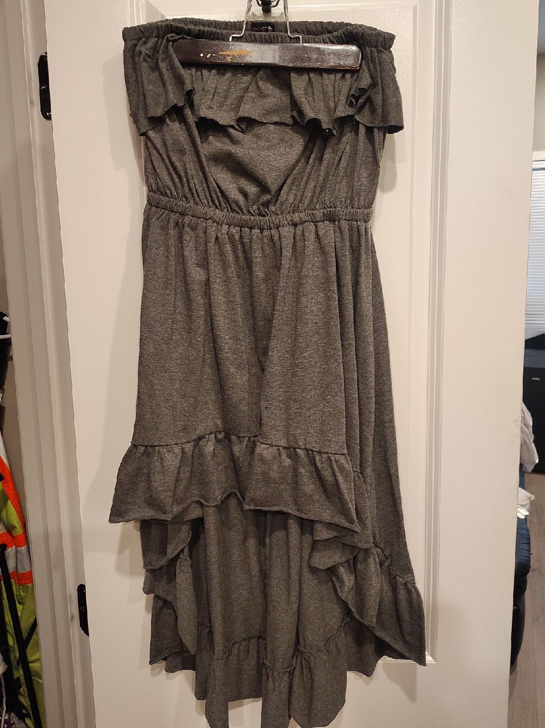 Candy Couture Grey Dress thumbnail