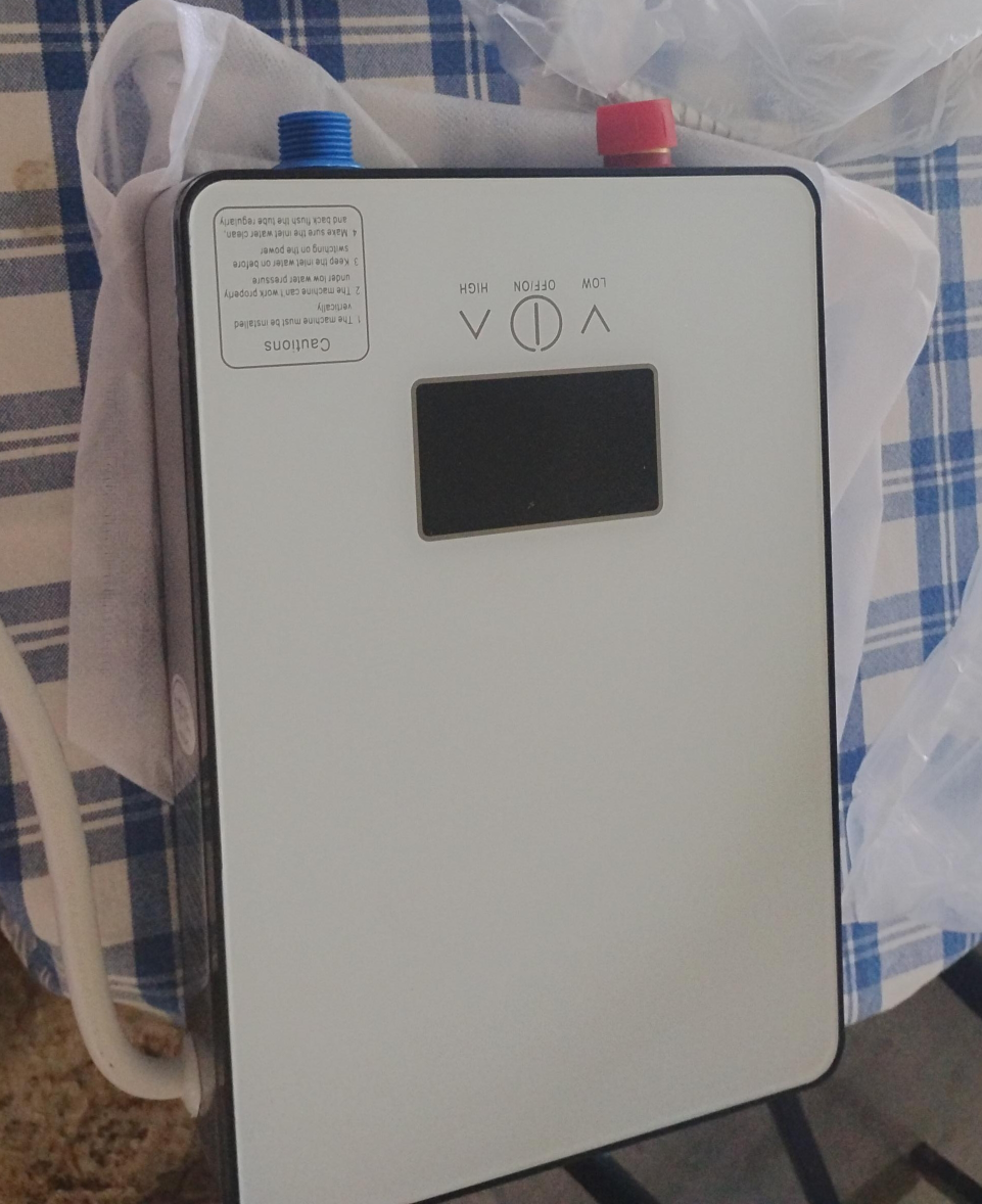 Tankless Water Heater - White thumbnail