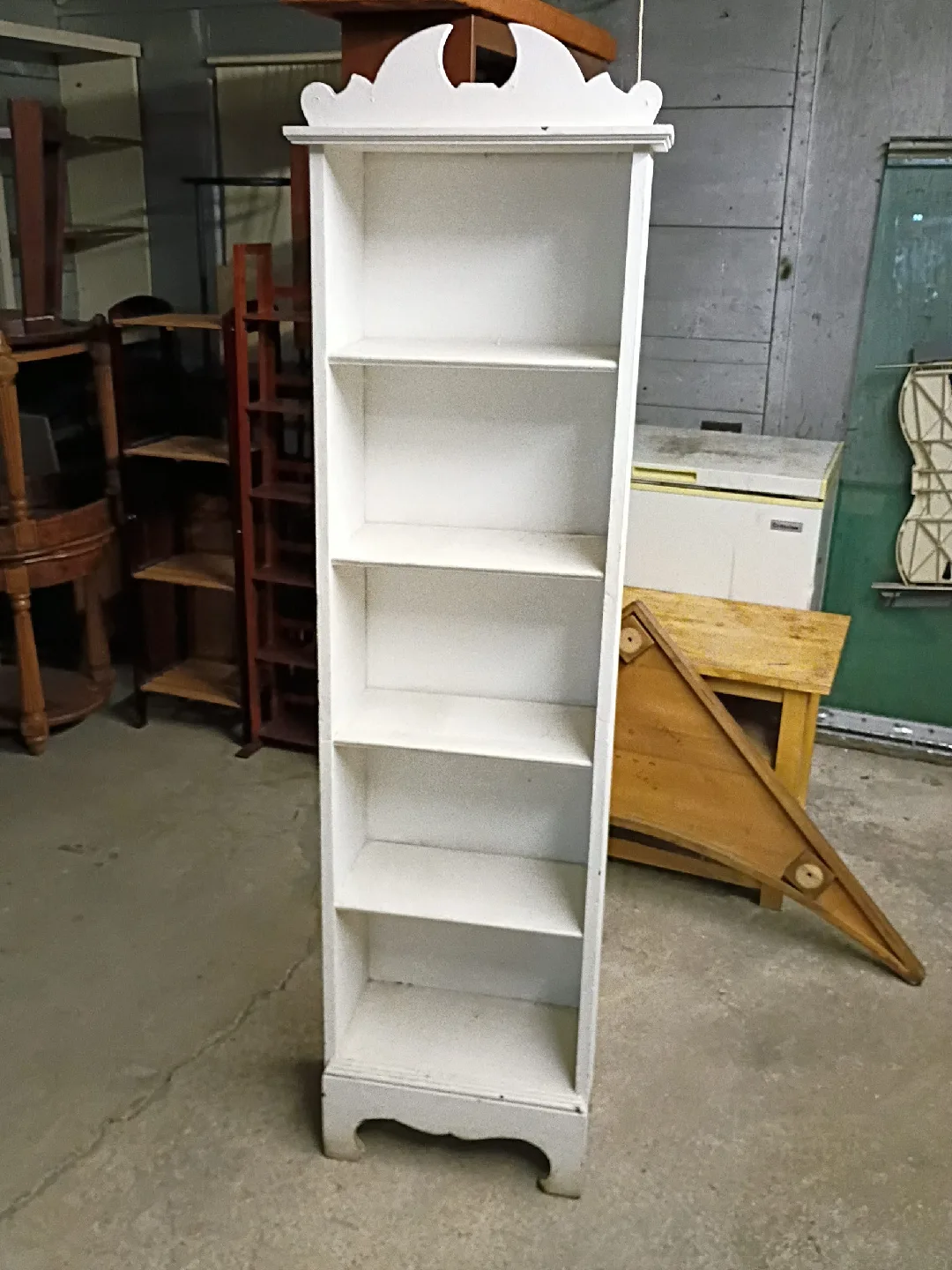 White Wooden Bookshelf