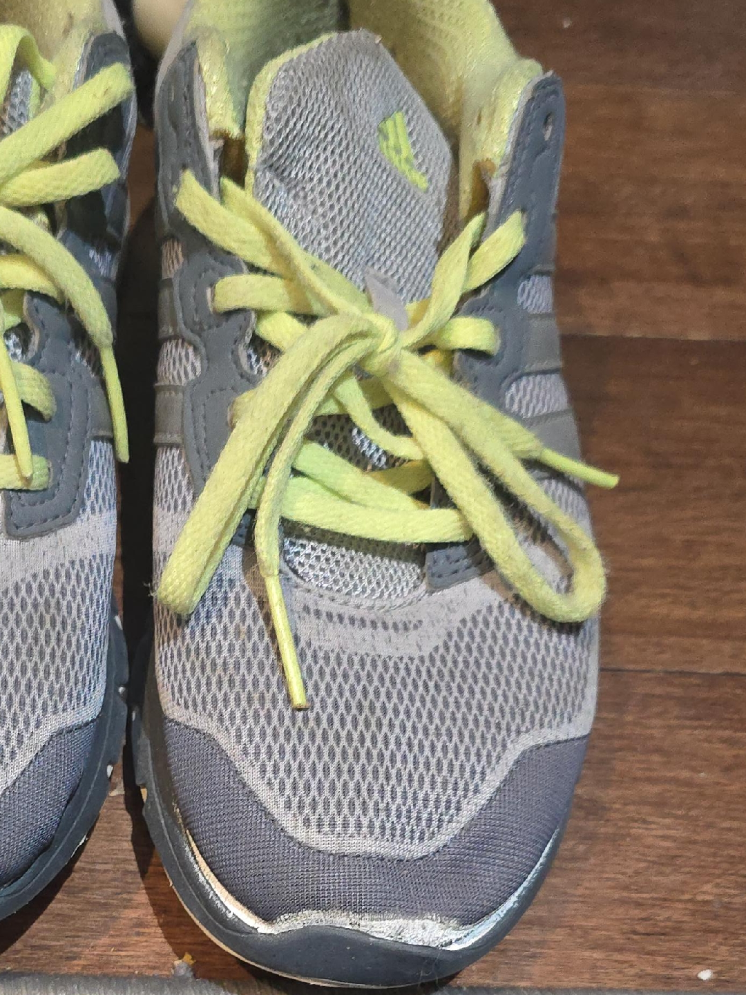 Adidas Kids' Shoes - Grey & Yellow